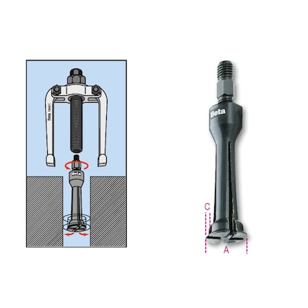 BETA Two-Leg Internal Extractor, 30-37mm 15440160